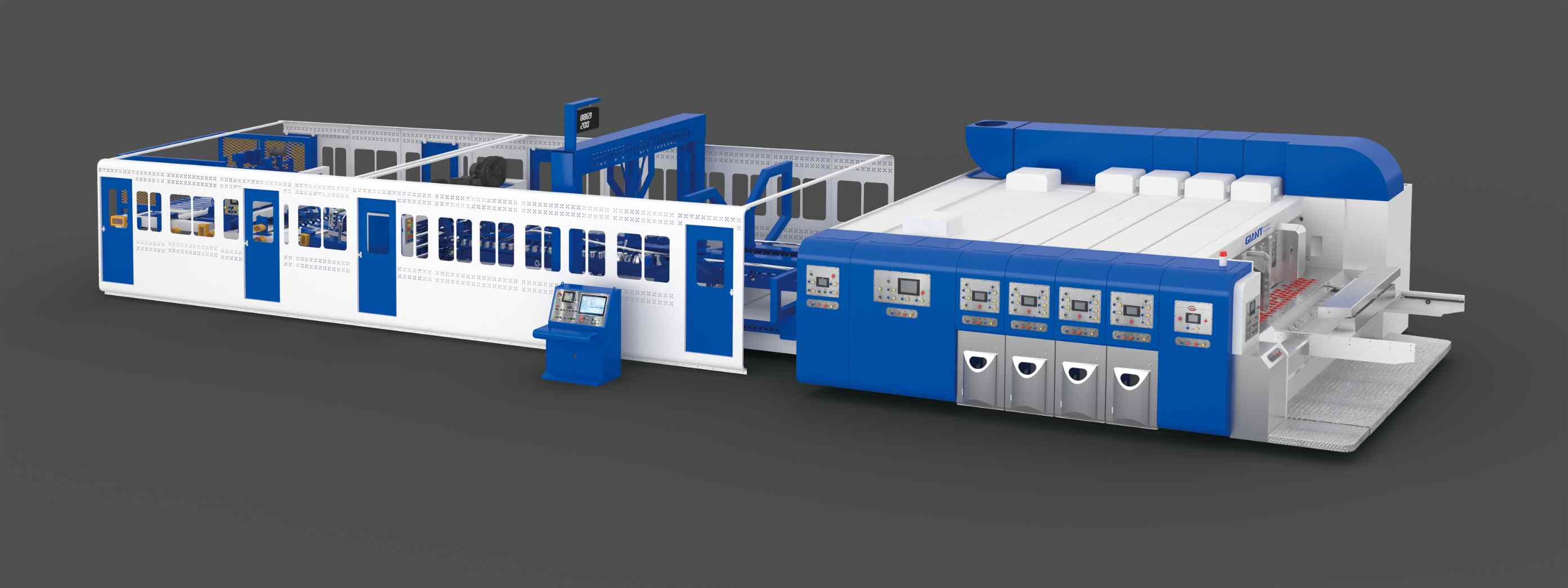 máquina de impresión flexográfica